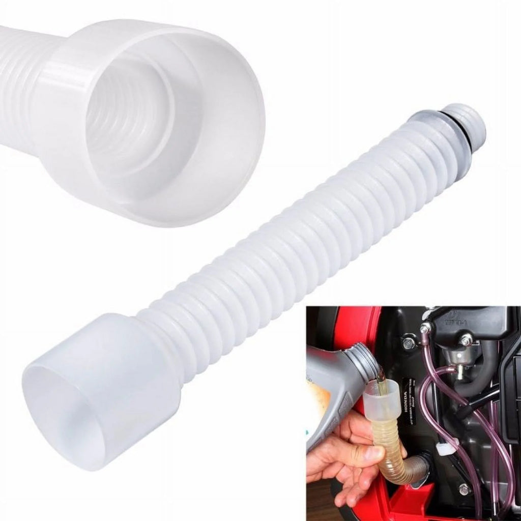 1Pc Motocycle Flexible Oil Change Funnel Gasoline Engine Oil Change Folding Hose for Honda Generator