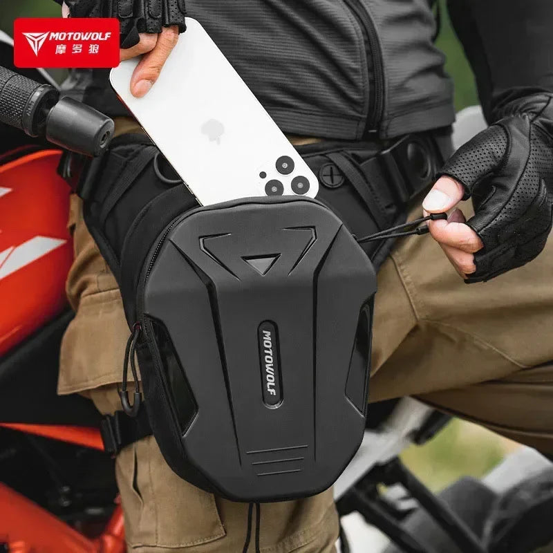 Motorcycle shell leg Bag