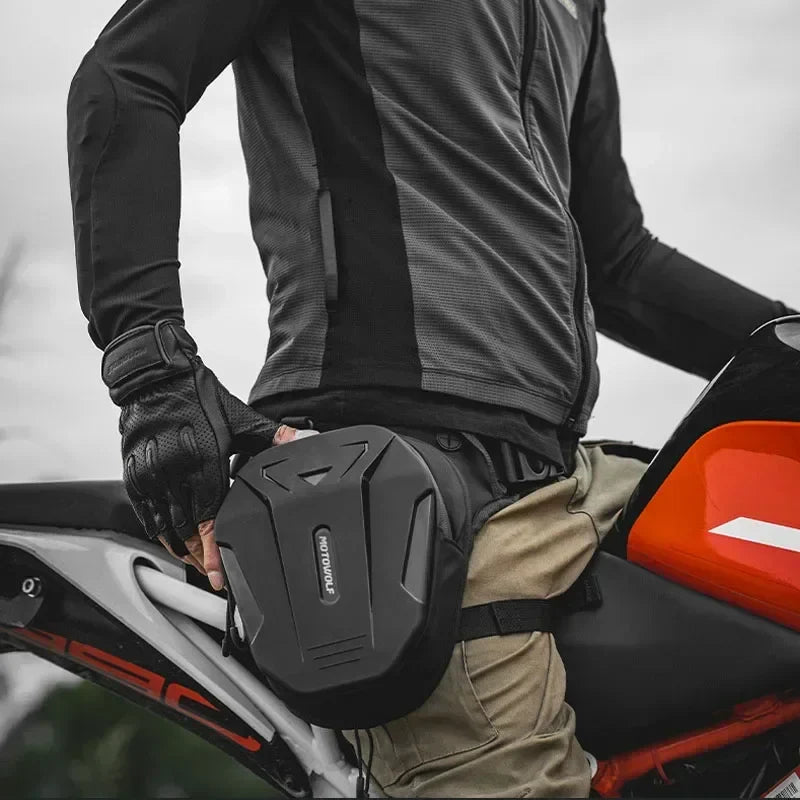 Motorcycle shell leg Bag