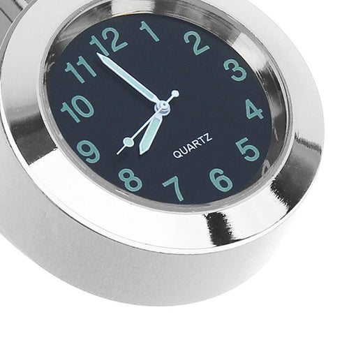 Analog handlebar clock